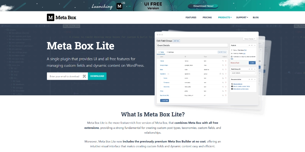 Download Meta Box Lite