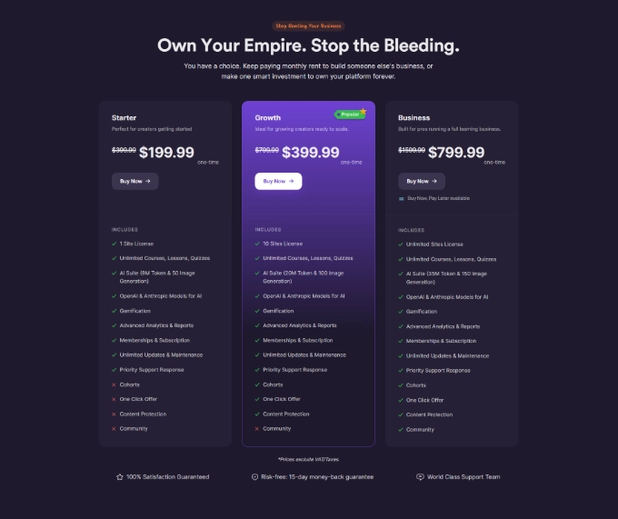 Harga Diskon Pengguna Awal Creator LMS